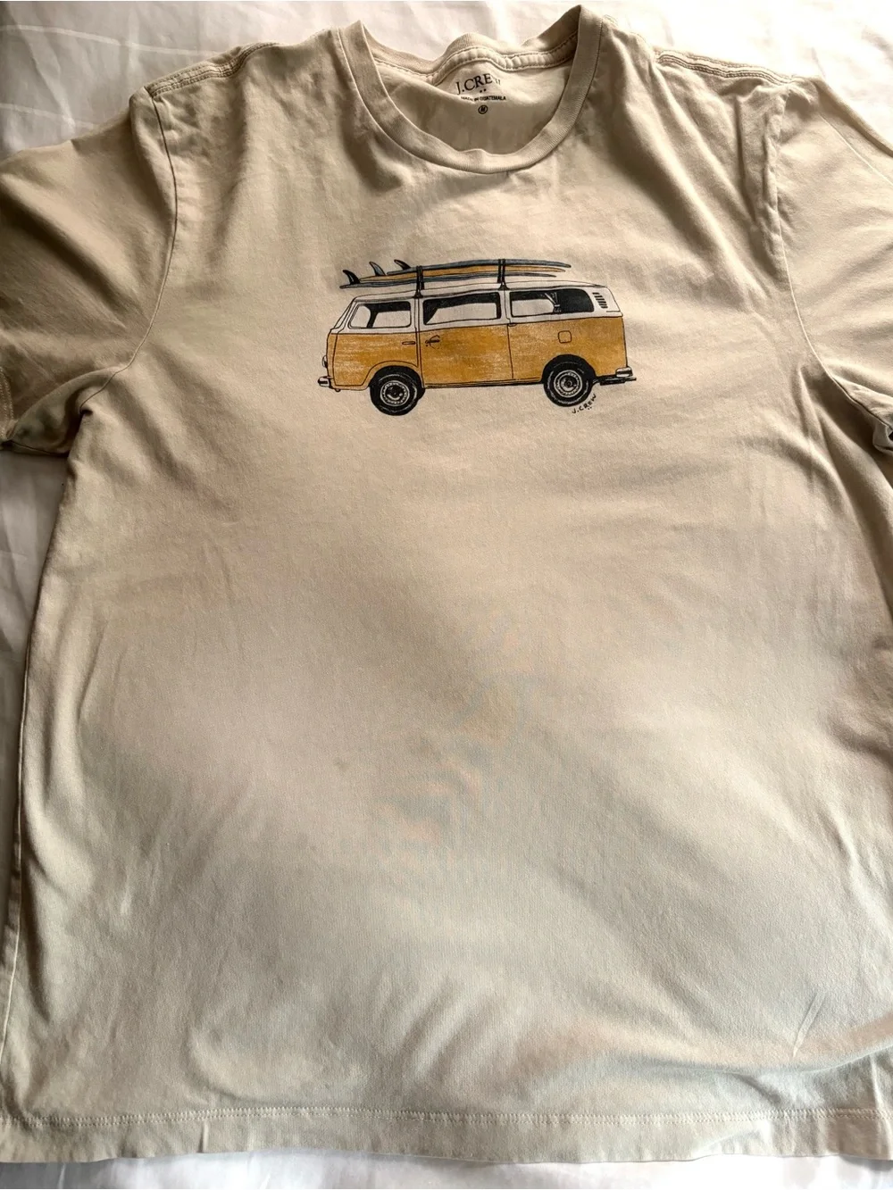 J.Crew Vintage Surf Van Graphic Tee-Men’s/Unisex Size M